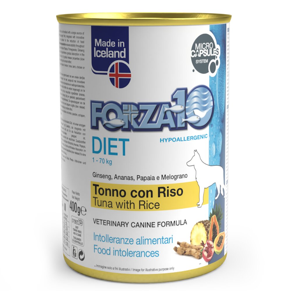 FORZA10 PATE' DIET TON/RI 400G-1