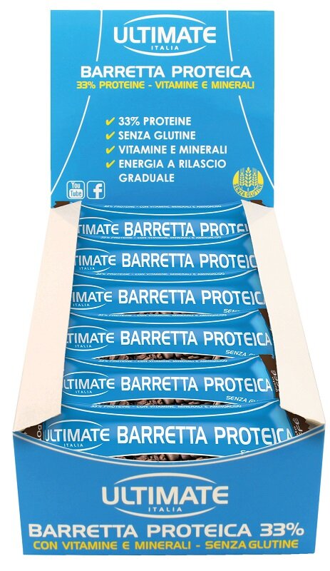 Ultimate Barretta Proteica Caffè 24 Pezzi Da 40g-1
