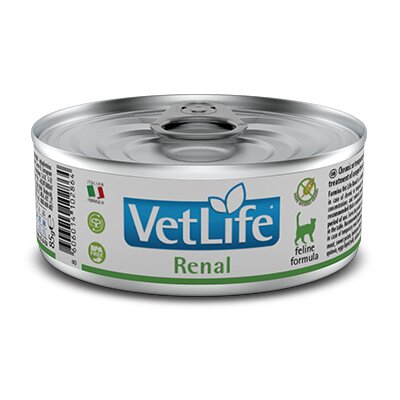 Farmina Vet Life Renal Cibo Umido Per Gatti Lattina 85g-2