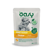 Oasy Wet Hairball Bocconcini Di Pollo Per Cani Adulti Busta 85g-1