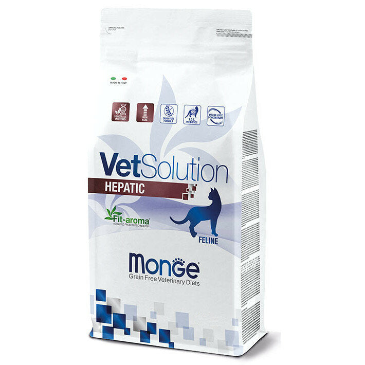 Monge VetSolution Hepatic Linea Veterinaria Cibo Secco Gatti 400g-2