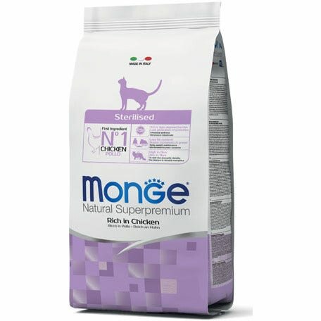 Monge Ricco Di Pollo Cibo Secco Gatti Adulti Sterilizzati Sacco 1,5 Kg-2