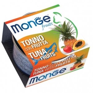 Monge Fruits Tonno Con Frutta Cibo Umido Per Gatti Adulti 80g-2