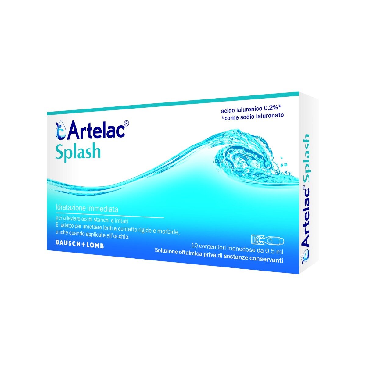 Artelac Complete soluzione idratante 10 unità-2