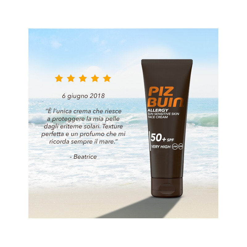 Piz Buin Crema Viso Protettiva Molto Alta 50ml SPF50+-6