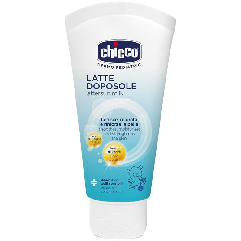 Chicco Latte Doposole lenisce reidrata e rinforza la pelle del bambino 150ml-2