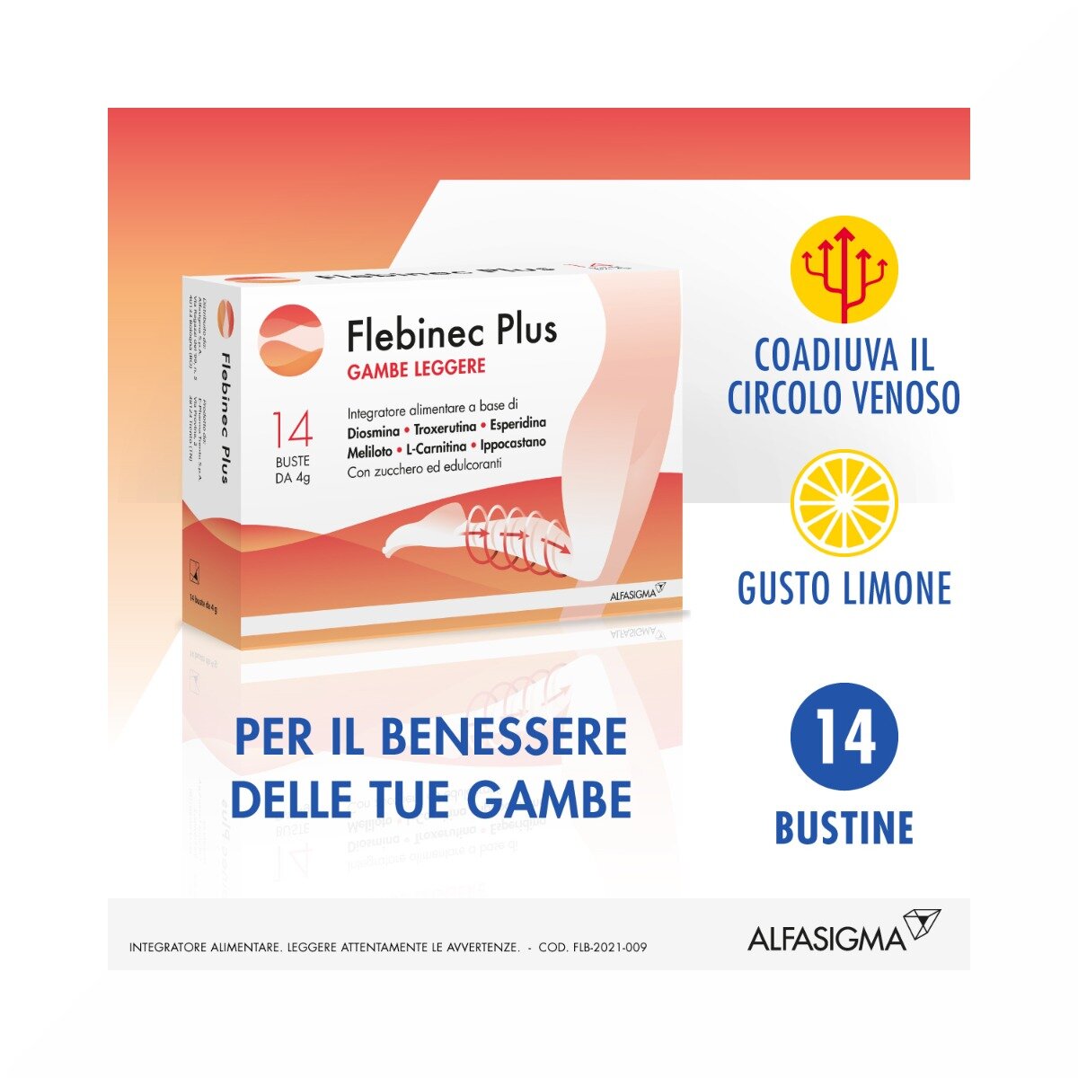 Flebinec Plus 14 bustine-7