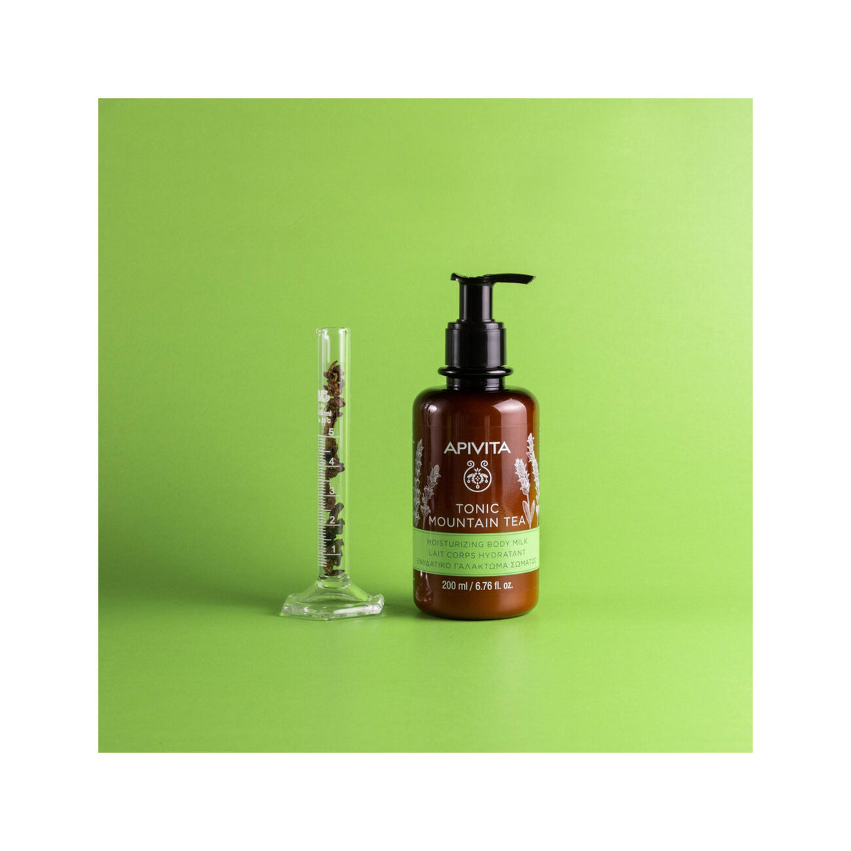 Apivita Tonic Mountain Tea Body Milk latte corpo idratante 200ml-6
