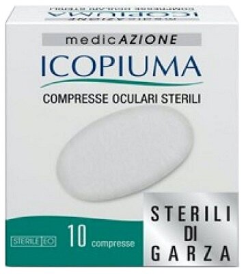 Icopiuma Compresse Oculari Sterili 10 Pezzi-2