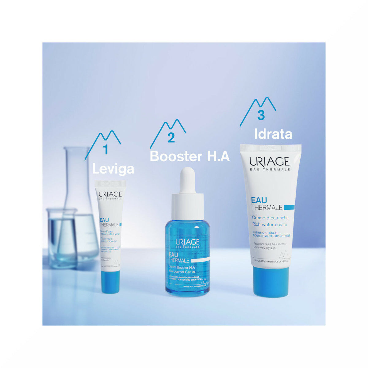 Uriage Eau Thermale Crema ricca all'acqua 40ml-12