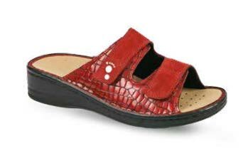 Podartis Alipes Cocco Rosso Calzatura Ortopedica Da Donna N.37-1