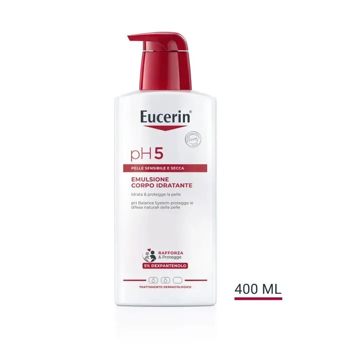 Eucerin pH5 emulsione corpo idratante 400ml-7