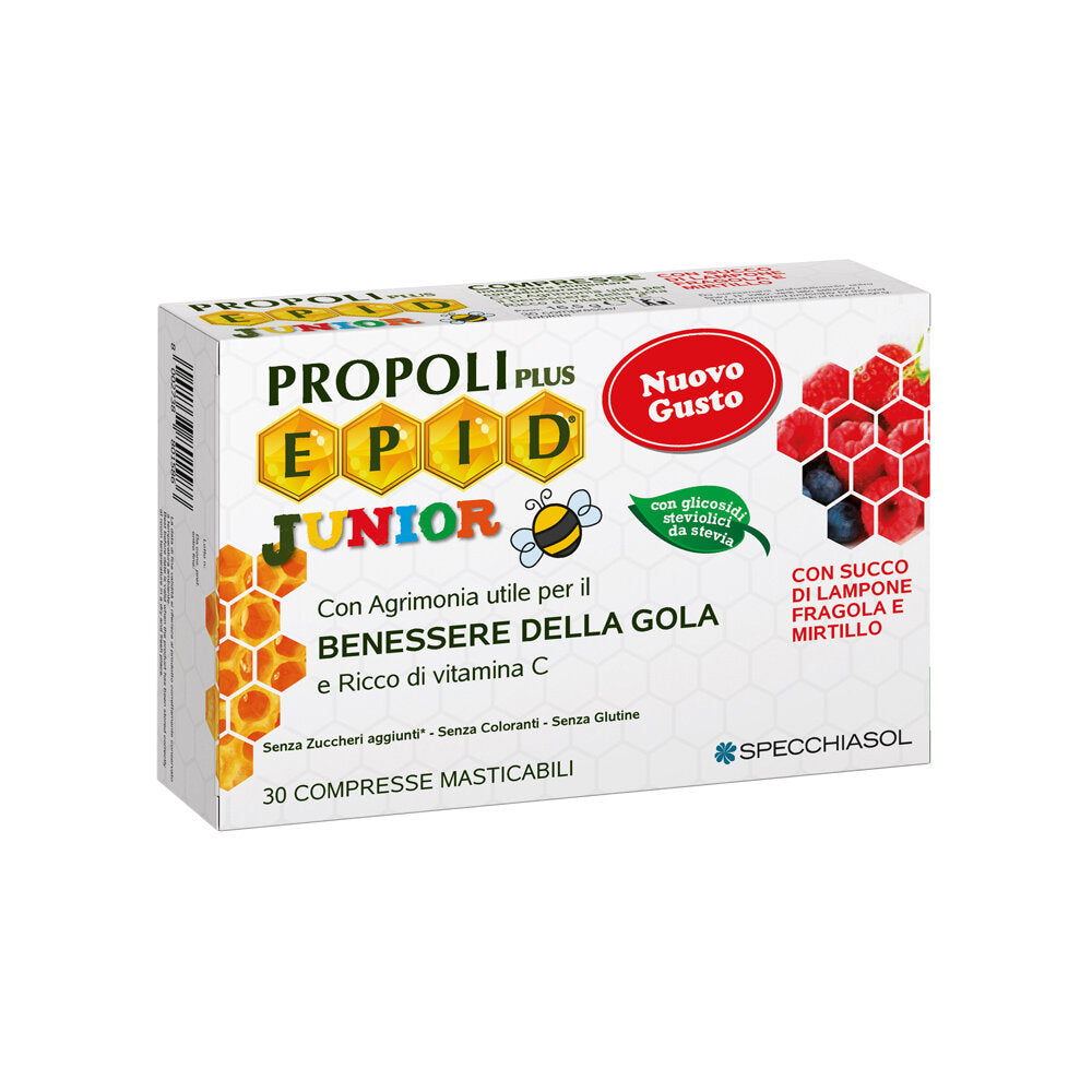 Epid Junior integratore gola e vie respiratorie 30 Compresse-2