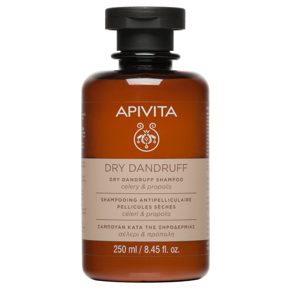 Apivita Dry Dandruff Shampoo Celery & Propolis shampoo forfora secca 250ml-2