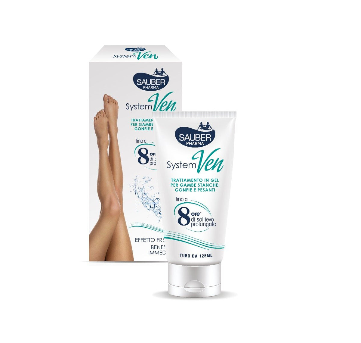 Sauber System Fresh Ven Gel Gambe 125ml-1