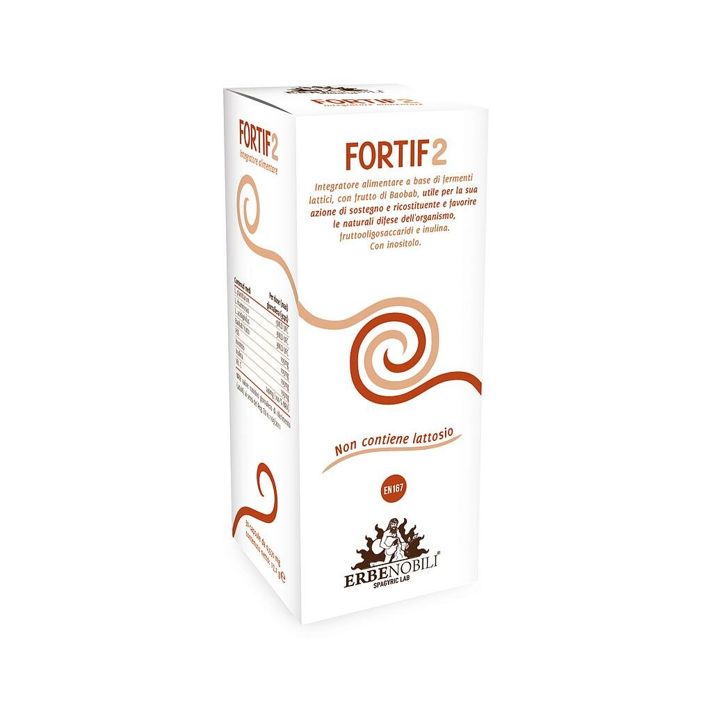 Erbe Nobili Fortif2 Fermenti Lattici 30 capsule-2