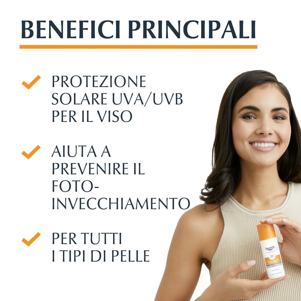 Eucerin Sun Fluido Anti-età FP30 50ml-1