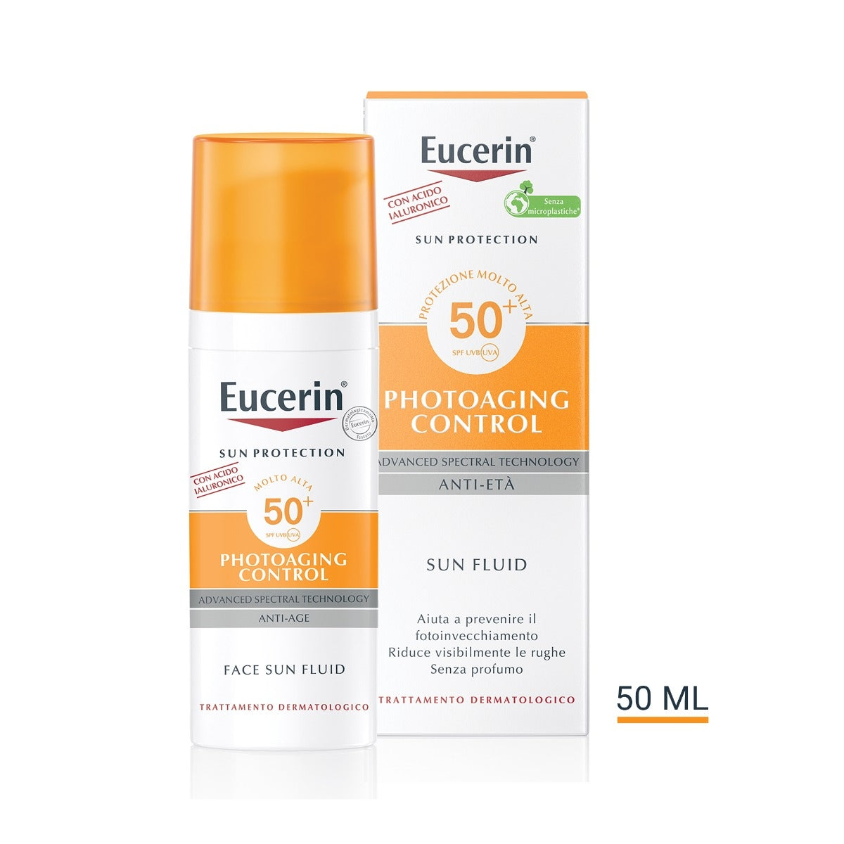 Eucerin Sun Fluido Anti-età FP50 50ml-14