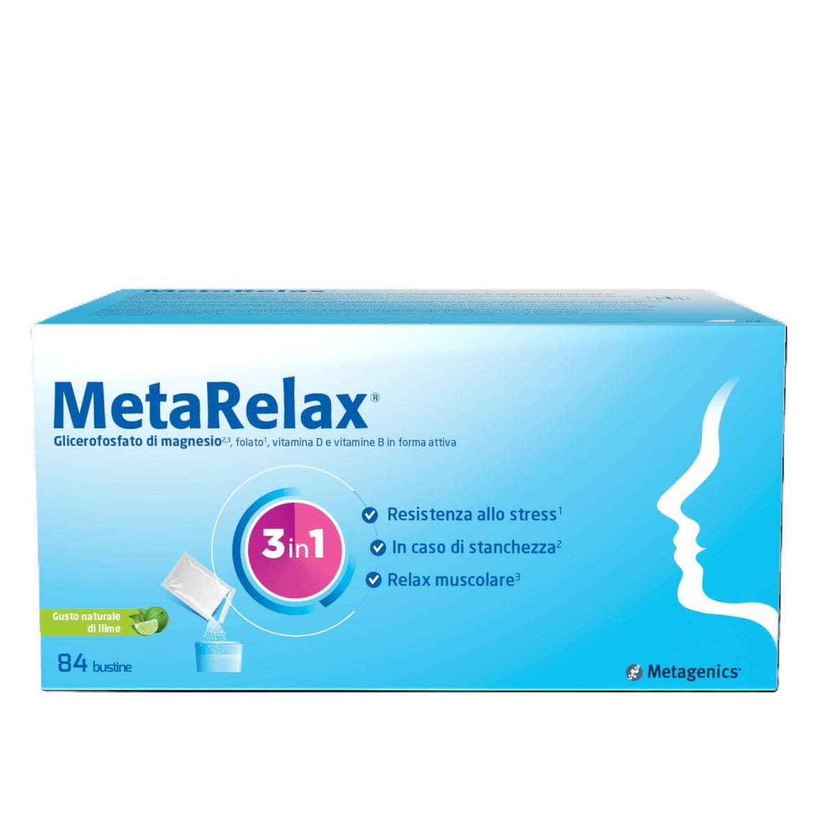 Meta Relax utile in caso di stress e affaticamento muscolare 84 bustine-1