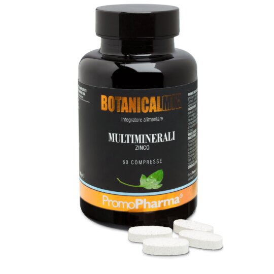 PromoPharma Botanical Mix Multiminerali Zinco 60 compresse-2