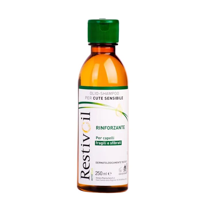 Restivoil ActivPlus olio-shampoo rinforzante per capelli fragili e sfibrati 250ml-4