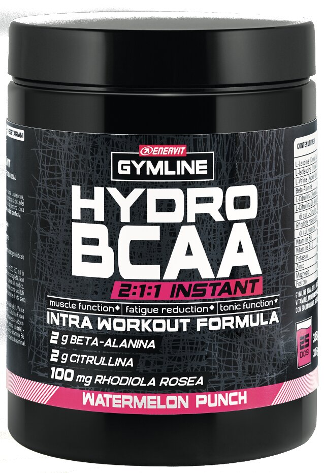 Enervit Gymline Hydro BCAA 2:1:1 Instant gusto Anguria 335g-2