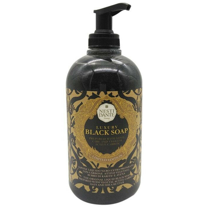 Nesti Dante Luxury Black Soap Sapone Liquido Nero 500ml-2