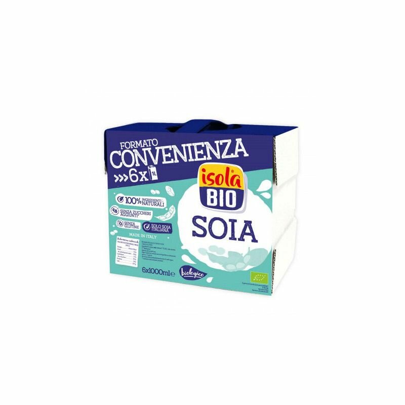 Isola Bio Soia formato convenienza 6x1L-1