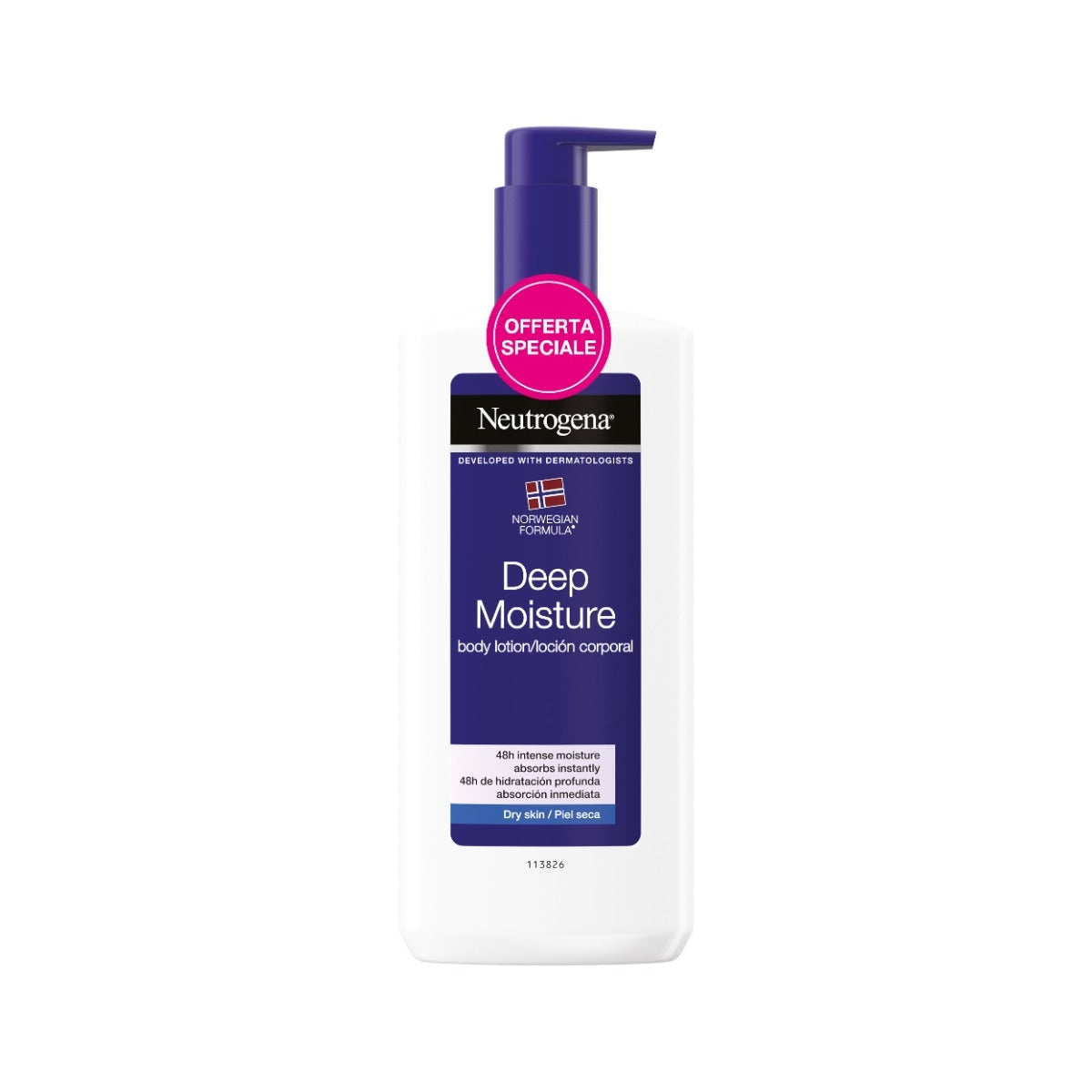 Neutrogena Idratazione Intensa Fluida Corpo per pelle secca Promo 400ml-0