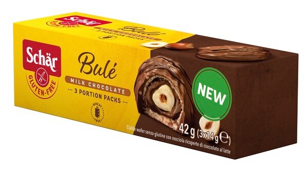 Schar BulÃ¨ Cialde Wafer Con Nocciola E Cioccolato Al Latte 3x14g-2