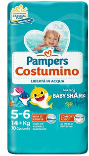 Pampers il Costumino Taglia 5-6 (14+ kg) 10 Pezzi-3