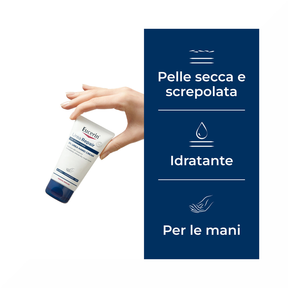 Eucerin UreaRepair Mani Rigenerante 5% Urea Crema Mani 75ml-3