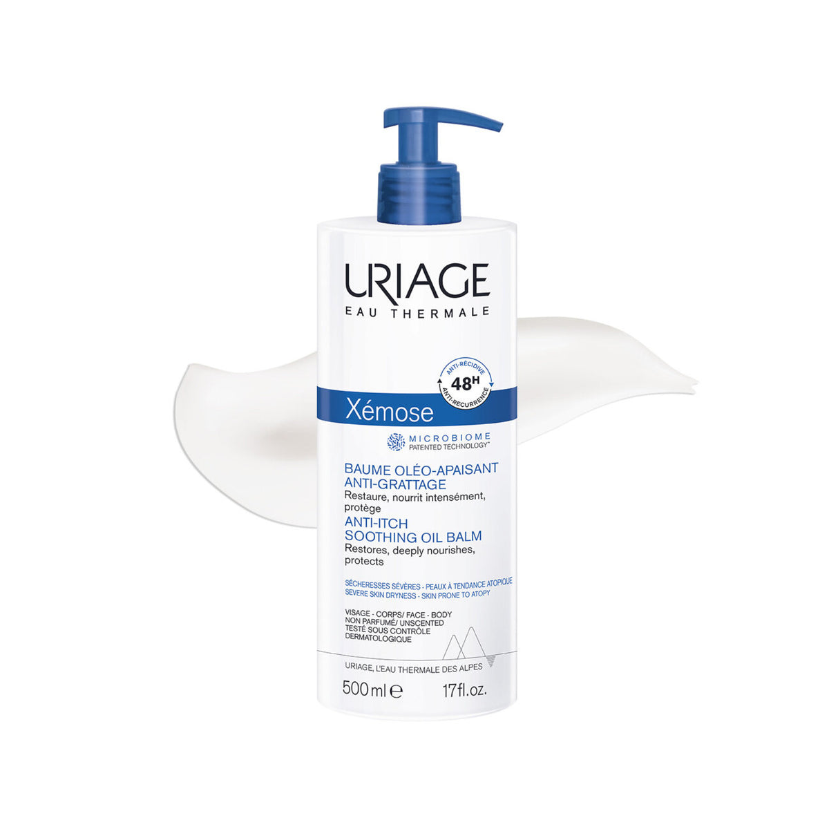 Uriage Xémose Balsamo-olio Lenitivo Anti-prurito 500ml-8