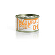 Natural Code 01 Filetti di Pollo Gatti Adulti Lattina 85g-1