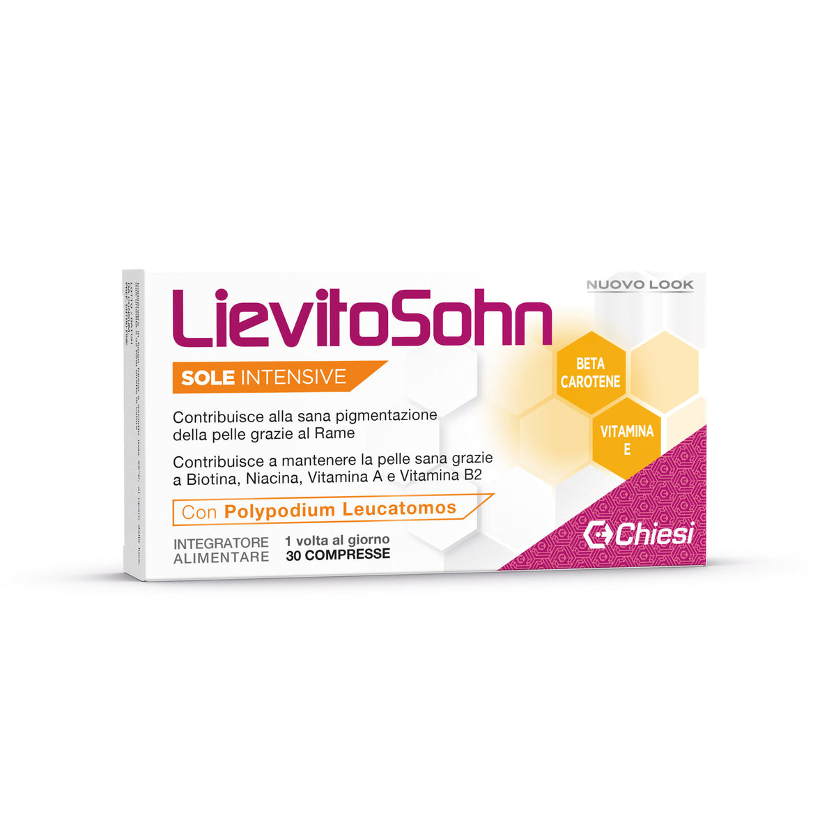 LievitoSohn Sole Intensive benessere della pelle 30 compresse-2