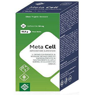 Gheos Meta Cell utile per l'equilibrio del peso corporeo 60 capsule-2