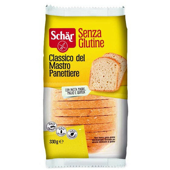Schar Classico del Mastro Panettiere pane bianco senza glutine 330g-2