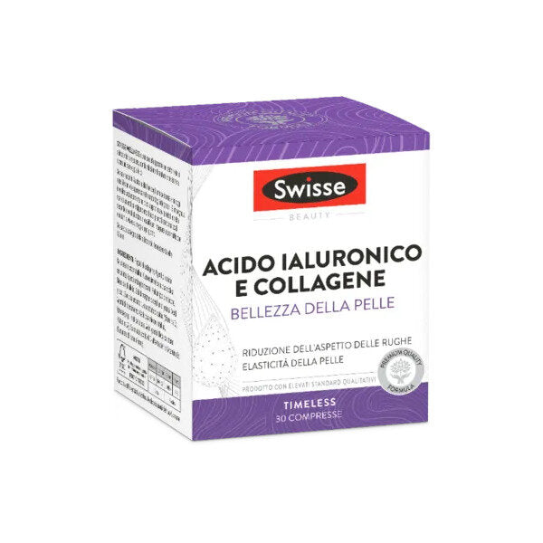 Swisse Beauty Acido Ialuronico e Collagene 30 Compresse-6