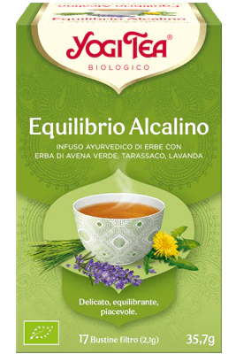 Yogi Tea Equilibrio Alcalino tisana BIO 17 bustine