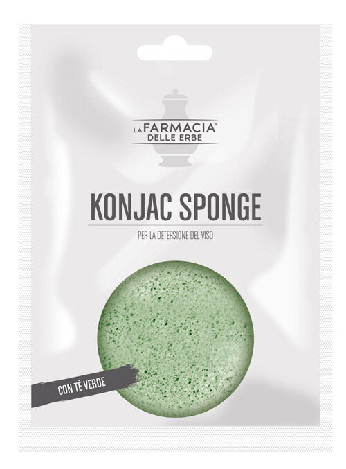 Farmacia Delle Erbe Konjac Sponge Tè Verde 1 Pezzo-1