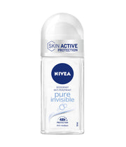 Nivea Pure Invisible Deodorante Roll on 50ml Antitraspirante Senza Residui Sui Tessuti-2