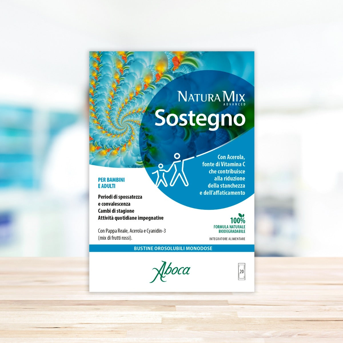 Aboca Natura Mix Advanced Sostegno 20 Bustine-3