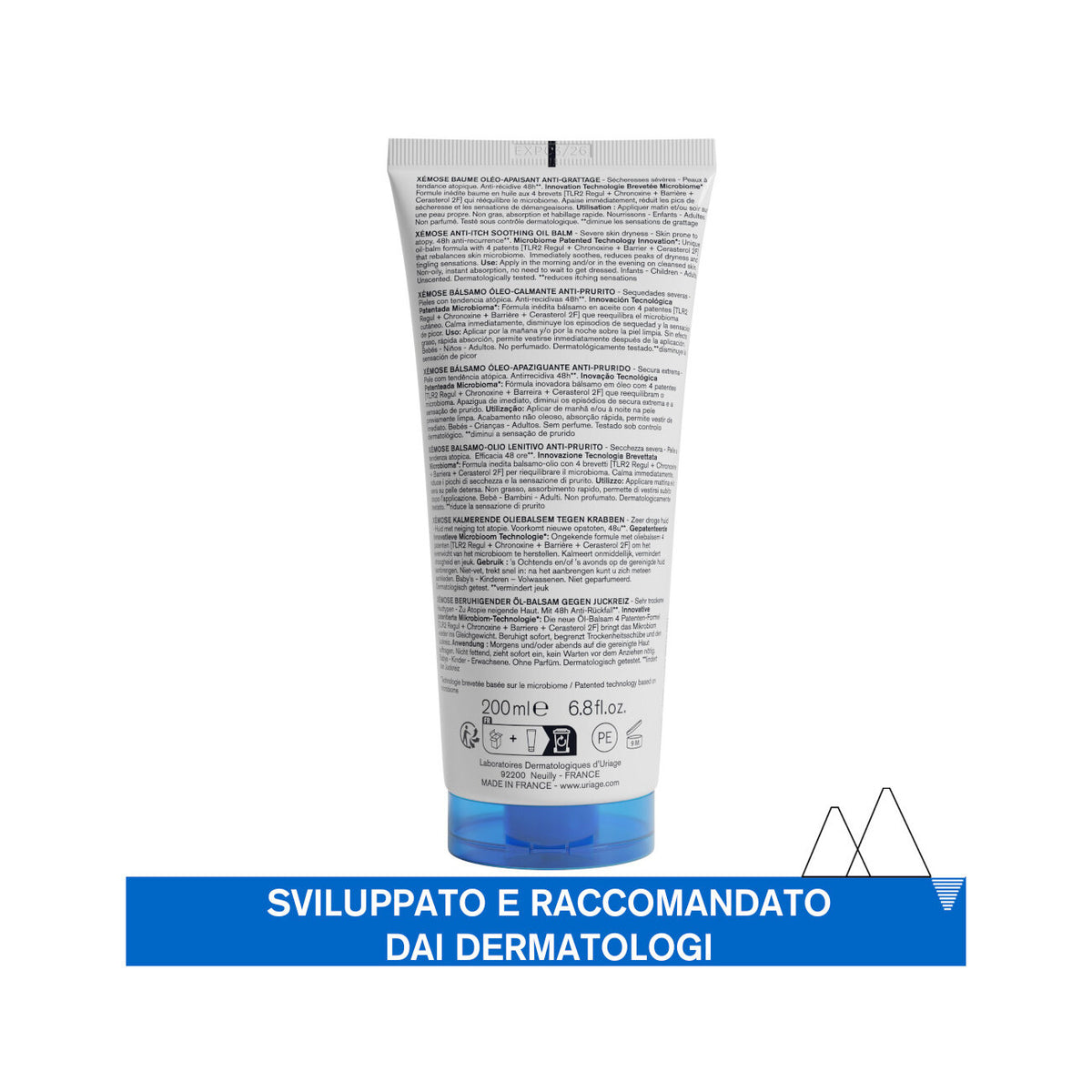 Uriage Xémose Balsamo-olio Lenitivo Anti-prurito 200ml-4