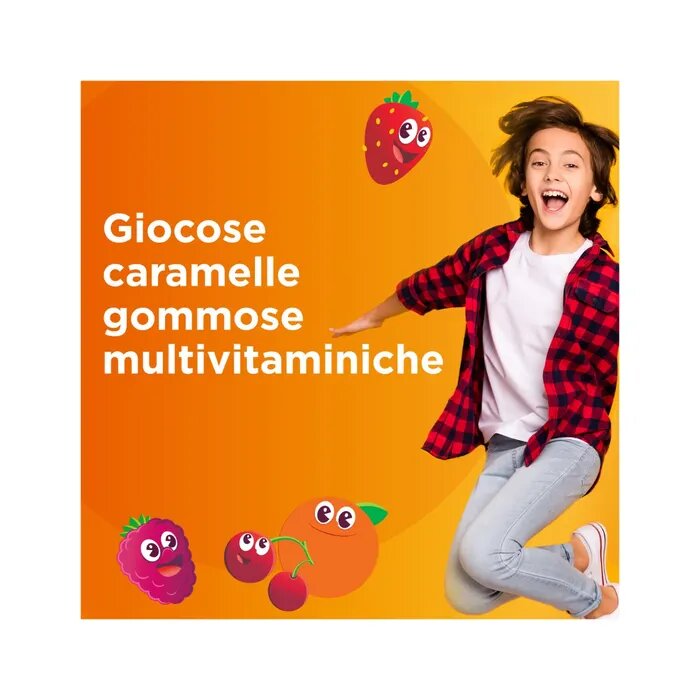 Multicentrum VitaGummy Integratore Vitamine Minerali Bambini 3+ Vitamina D Iodio Ferro 30 Caramelle-11