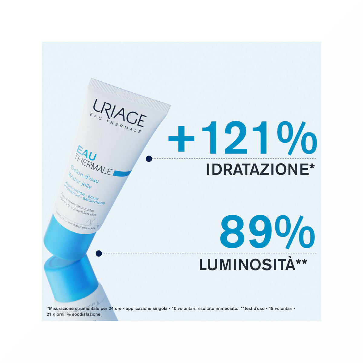 Uriage eau thermale gel idratante all’acqua pelle normale o mista 40ml-11