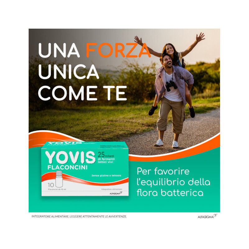 Yovis Flaconcini miliardi di fermenti per il benessere della flora intestinale 10 flaconcini-7