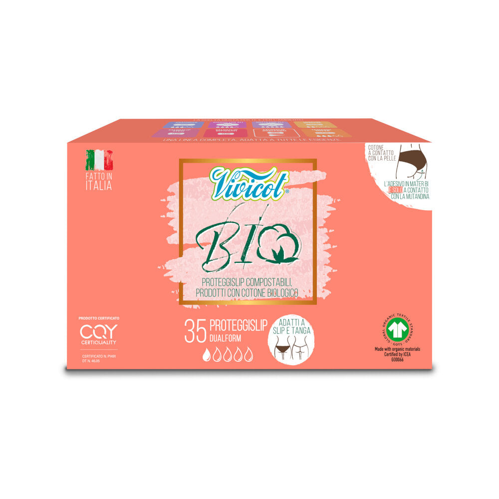 Vivicot Salvaslip Dualform Cotone 35 Pezzi-2