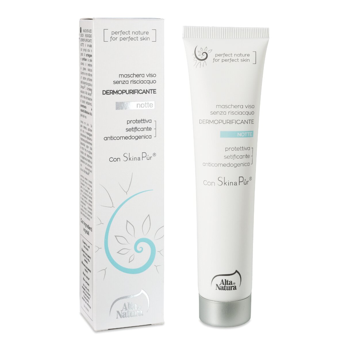 Alta Natura Maschera Viso Dermopurificante Notte 75ml-2
