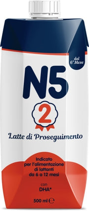 N5 2 Latte di Proseguimento Liquido 6-12 Mesi 500 ml-1