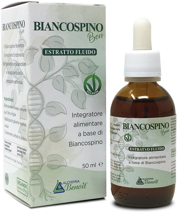 Biancospino Ben Estratto Fluido 50ml-2